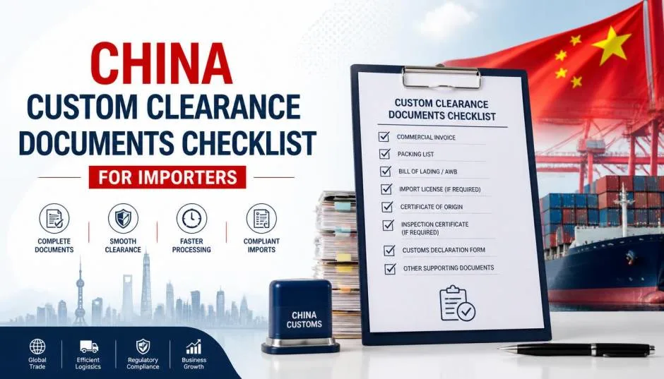 China Custom Clearance Documents Checklist for Importers